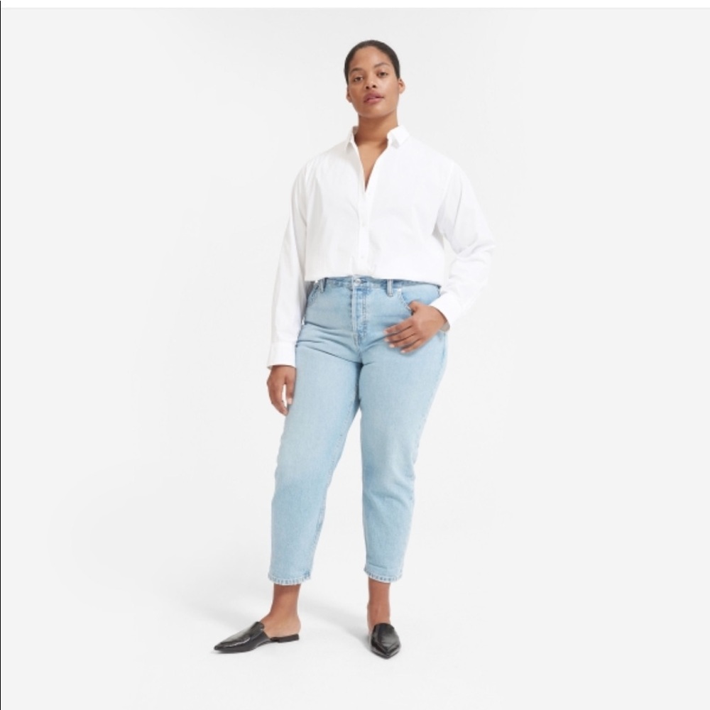 Everlane the relaxed poplin shirt